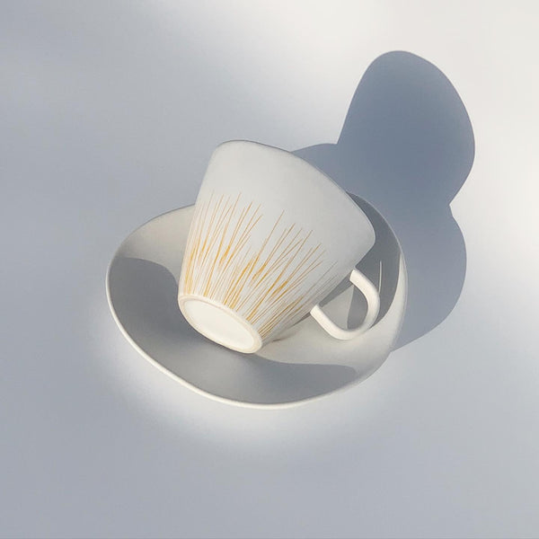 Ceramic Tea Cup & Saucer