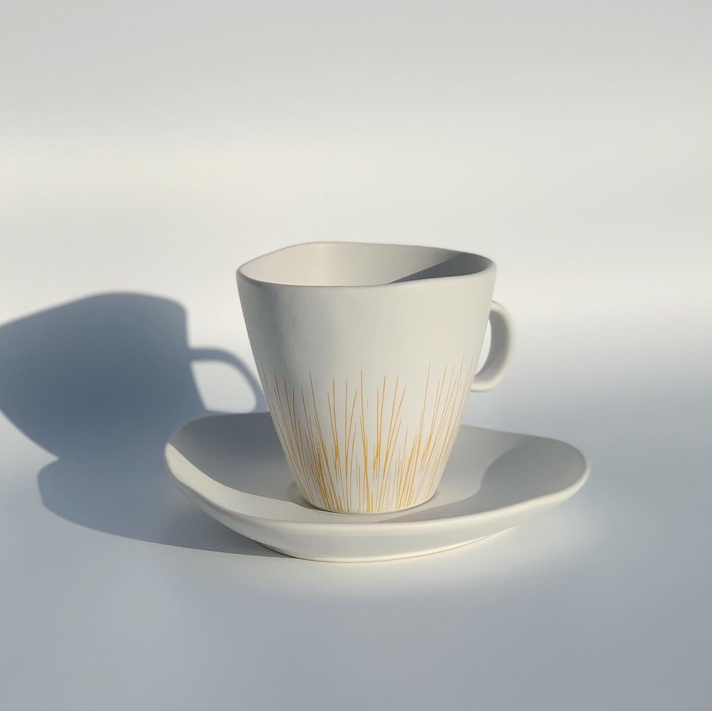 Ceramic Tea Cup & Saucer