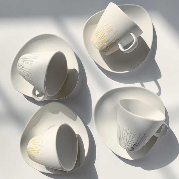Ceramic Tea Cup & Saucer
