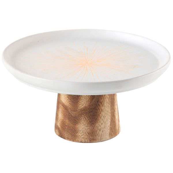 Ceramic Cake Stand - Orange