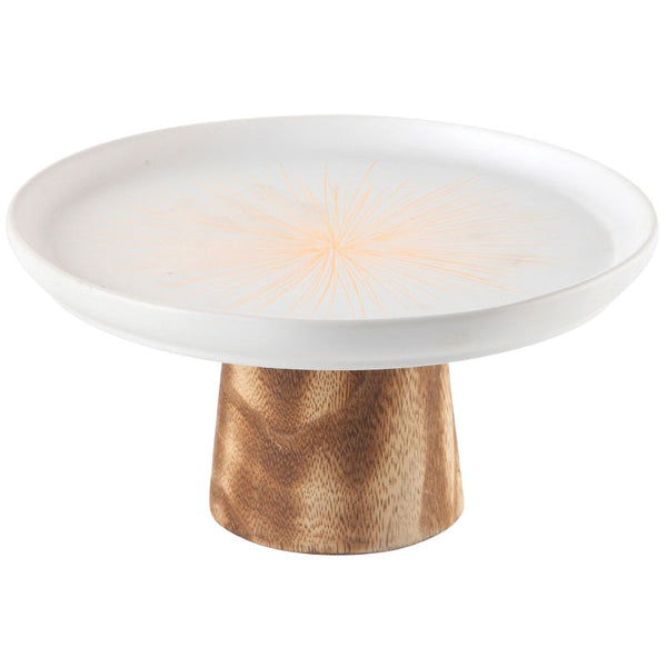 Ceramic Cake Stand - Orange